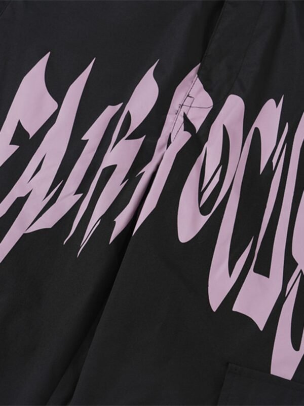 Letter Print Casual Work Pants