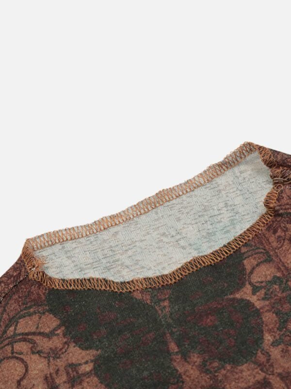 American Vintage Butterfly Embroidery Pattern Sleeveless Vest -1605