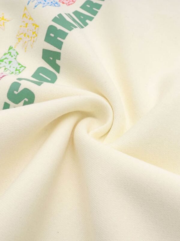 Graffiti Star Print Hooded Sweatshirt