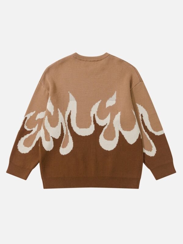 Vintage Flame Jacquard Jersey