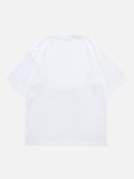 American West Coast Skull Vintage T-shirt Short Sleeve