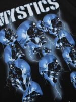 American West Coast Skull Vintage T-shirt Short Sleeve