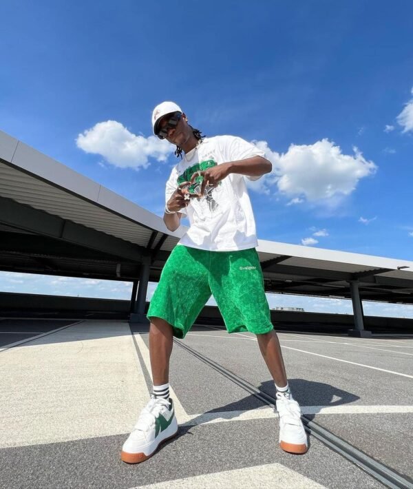 Embroidered Corduroy Shorts -1181