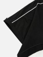 Embroidered Panel T-shirt -1587