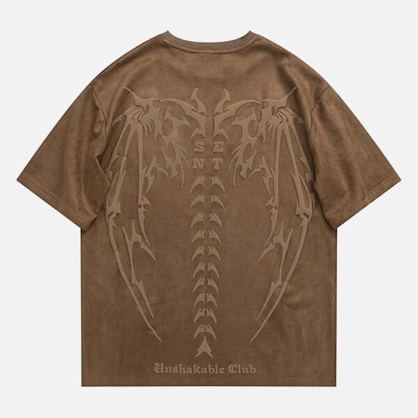 Design Sense Versatile Letter T-shirt - 1642