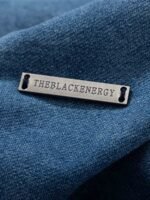 Tie-dye Gradient Letter Embroidery T-shirt - 1542