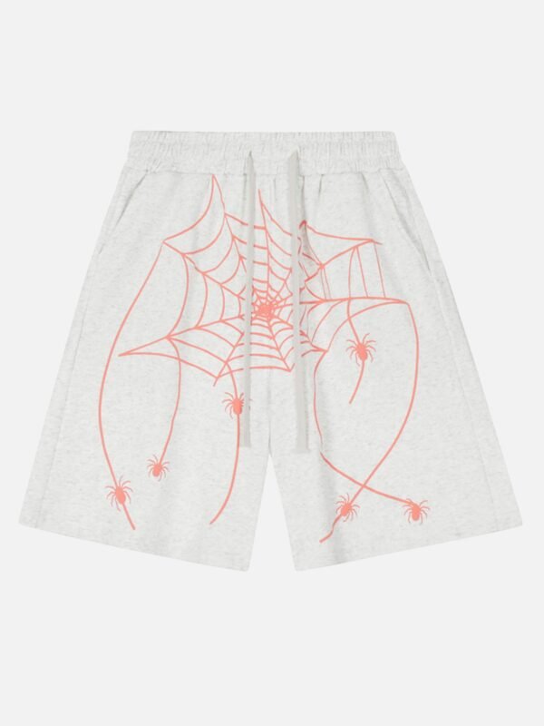 American Vintage Spider Print Shorts