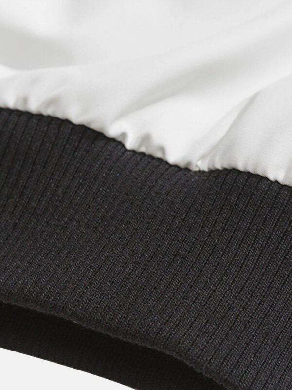 American Street Hip-hop Patchwork Embroidered Jacket -1356