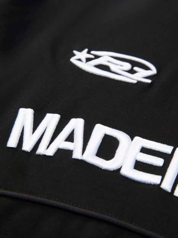 Embroidered Panel T-shirt -1587