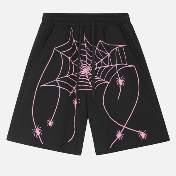 American Vintage Spider Print Shorts