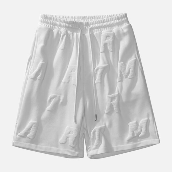 Monogram Embossed Shorts -1188