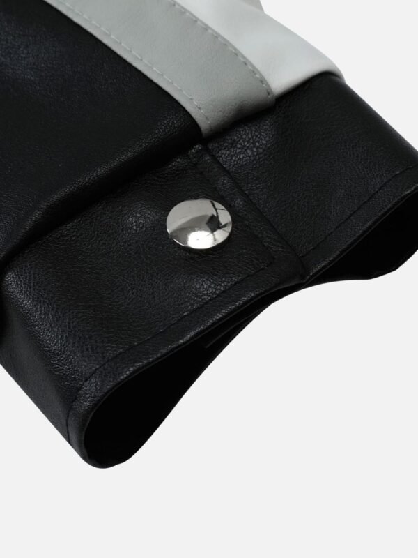 American Vintage Hip-hop Biker Cotton Jacket -1539