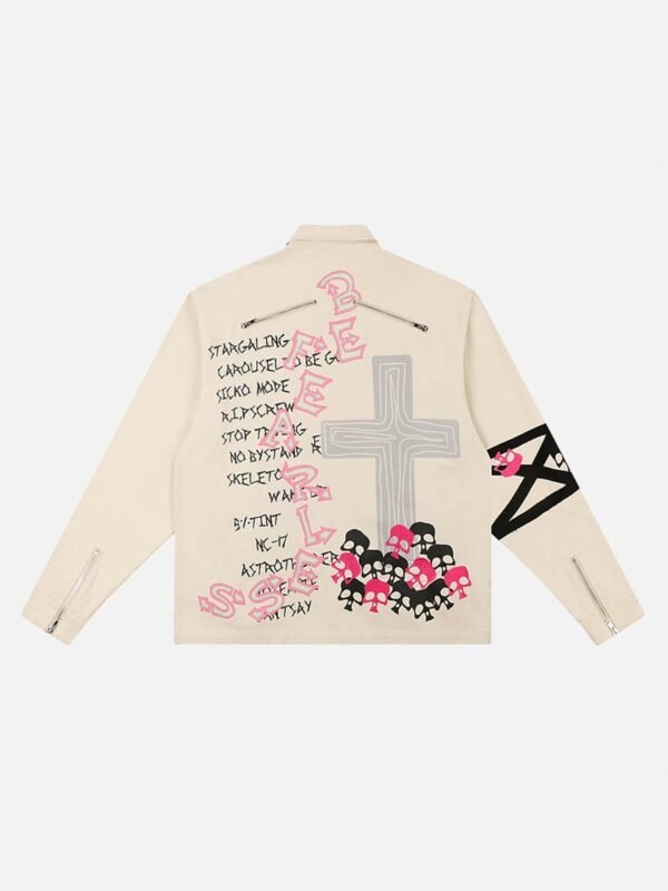 Graffiti Zipper Jacket