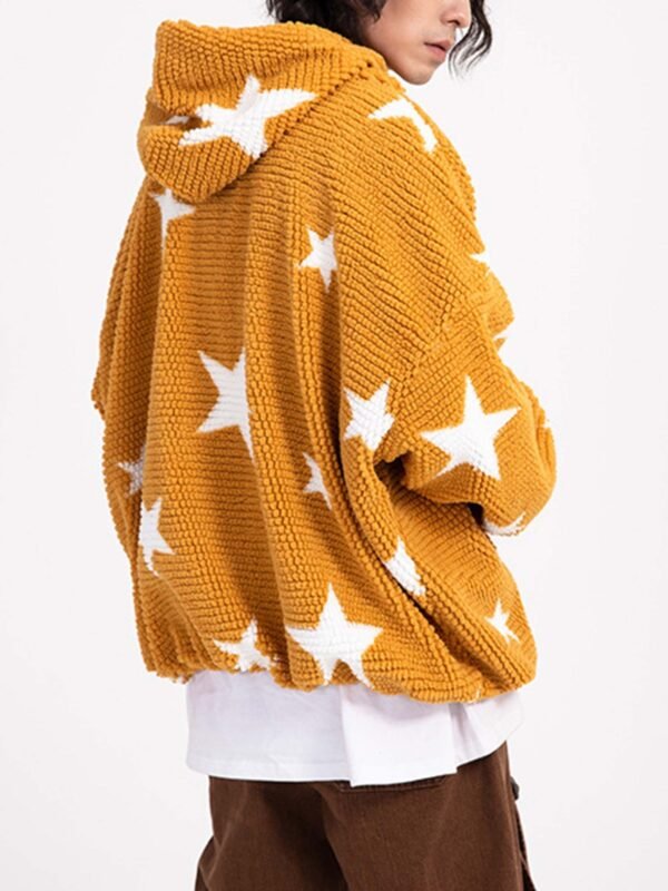 Loose Square Fleece Hoodie