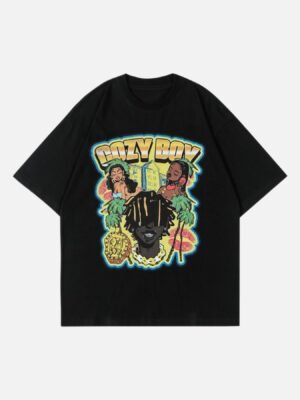 Hip-hop Quirky Retro T-shirt