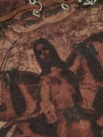 American Vintage Butterfly Embroidery Pattern Sleeveless Vest -1605