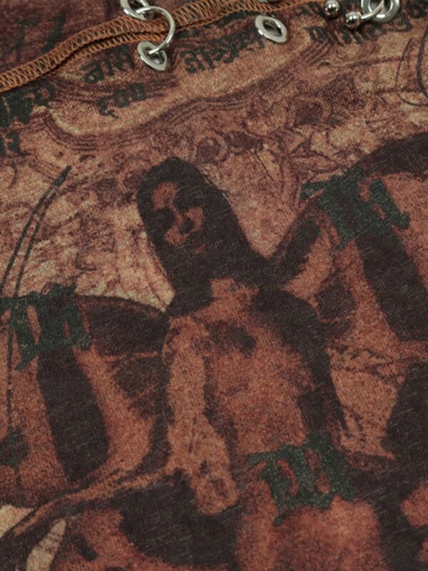 American Vintage Butterfly Embroidery Pattern Sleeveless Vest -1605