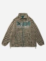 Lamb's Wool Vintage Plaid Jacket