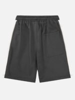 Color-coded Printed Casual Shorts