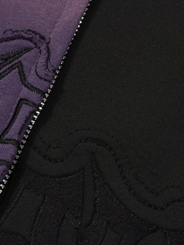 Print Gradient Hoodie