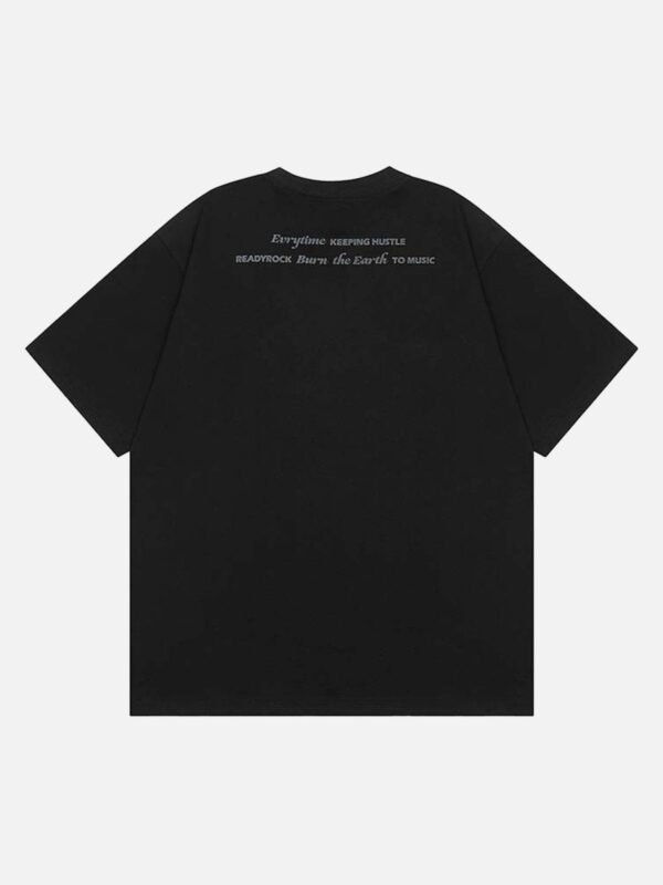 Retro Star Print T-shirt