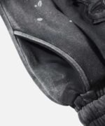 Gradient Letter Embroidery Casual Shorts