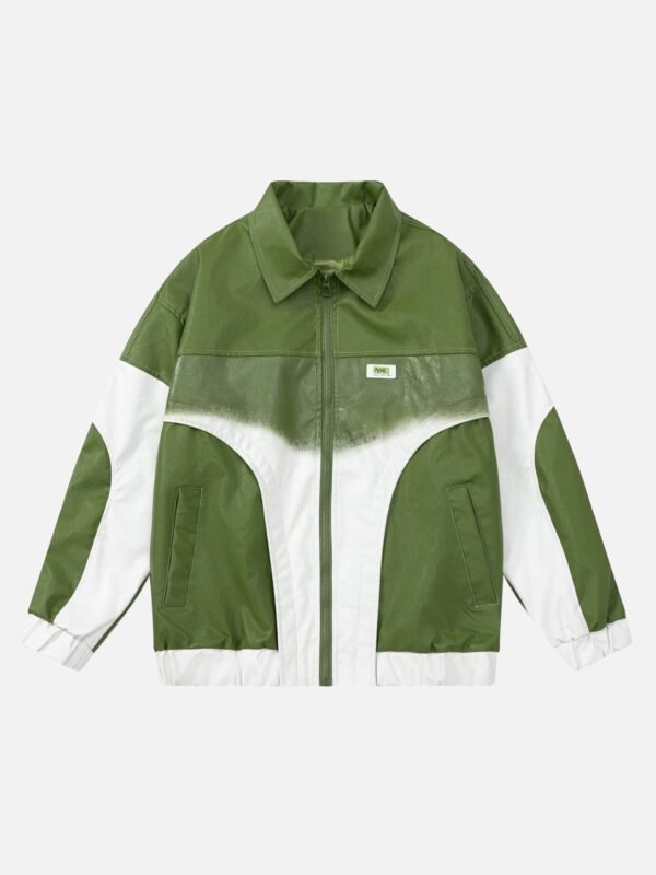 Avocado Green Gradient Baseball Uniform