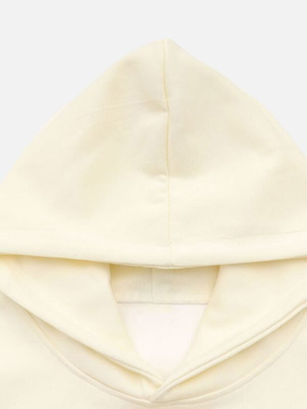 Sunset Letter Print Hooded Sweatshirt