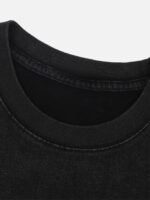 European And American Dark Characters Printed Short-sleeved T-shirt