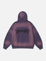 Print Gradient Hoodie