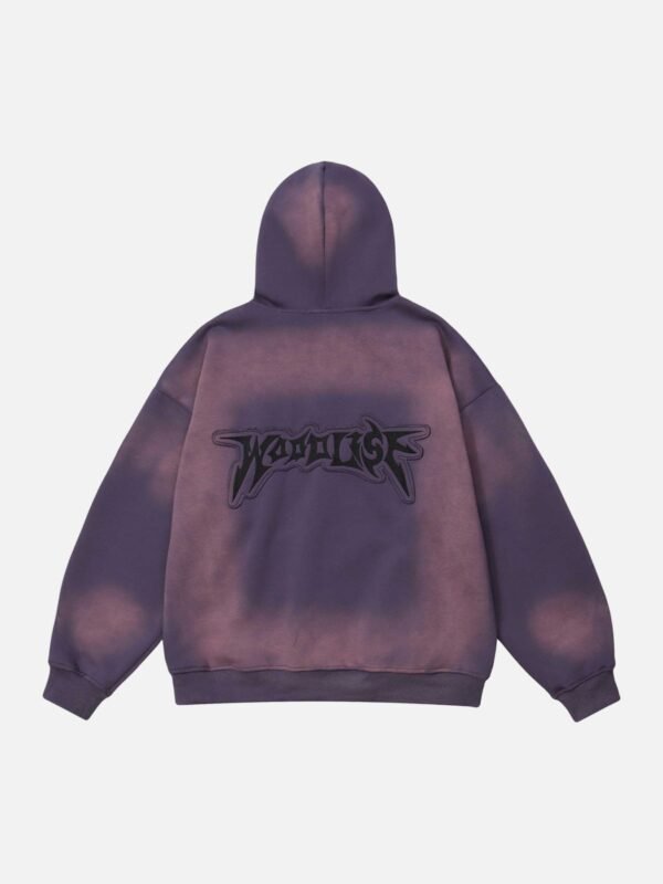 Print Gradient Hoodie