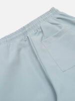 Casual Printed Straight Leg Work Pants