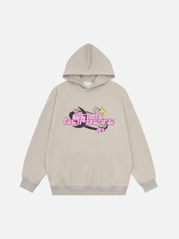 Street Loose Hooded Sweatshirt