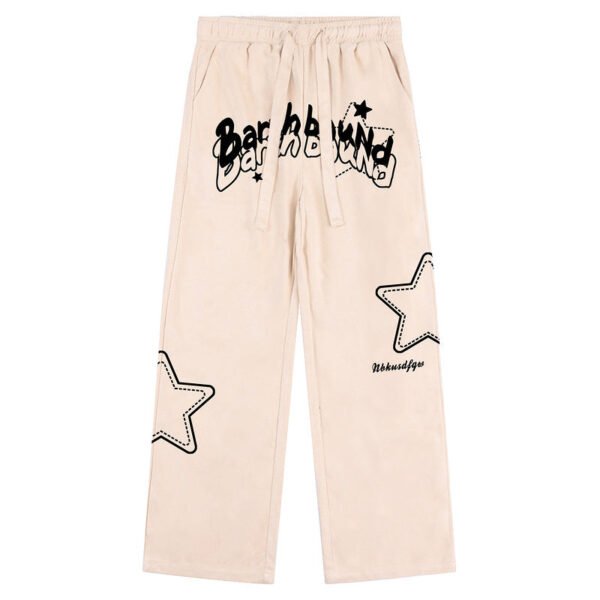 American Casual Suede Loose Pants