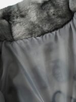 American Vintage Tie-dye Gradient Plush Embroidered Lambswool Jacket - 1558