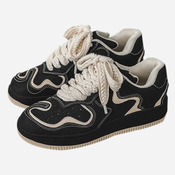 High Street Niche Design Skateboard Couple Shoes -1479