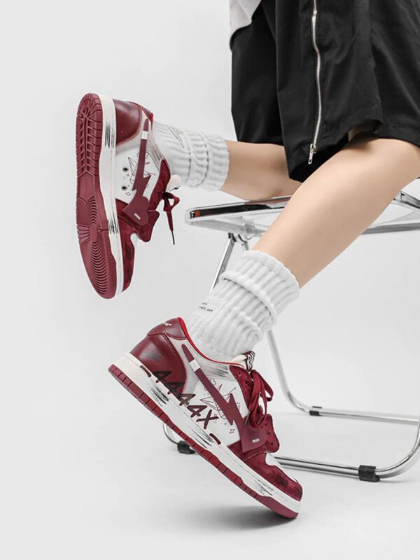 Graffiti Skate Sports Casual Shoes - 1499