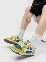 Graffiti Skate Sports Casual Shoes - 1499