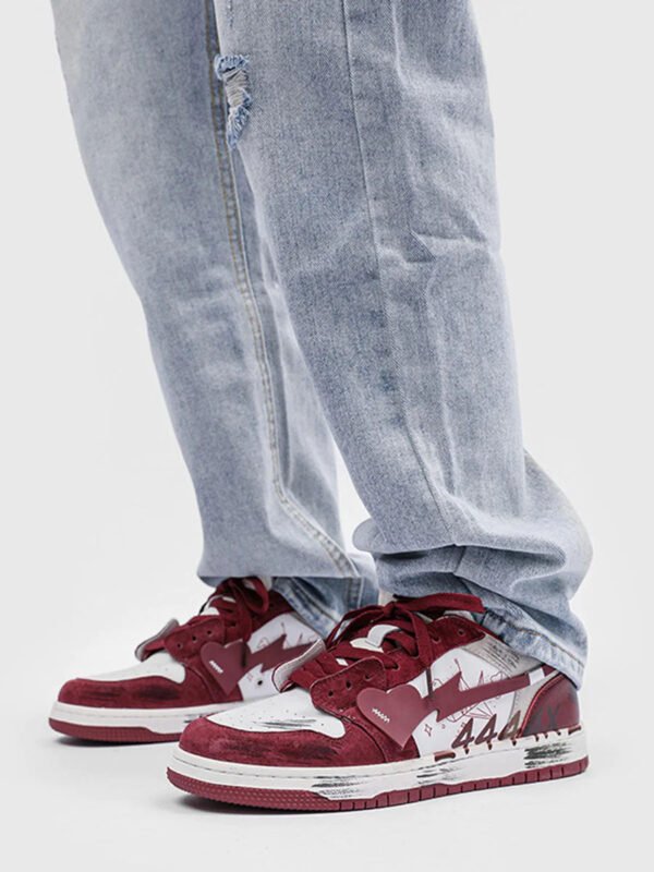 Graffiti Skate Sports Casual Shoes - 1499