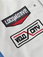 Motorcycle PU Leather Stitching Racing Jacket -1370