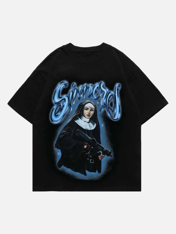 Vintage Graphic Printed T-Shirt