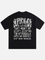 Logo Design Printed T-Shirt -1430