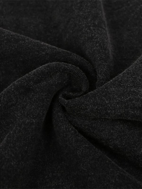 European And American Dark Characters Printed Short-sleeved T-shirt