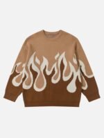 Vintage Flame Jacquard Jersey