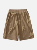 Monogram Embossed Shorts -1188