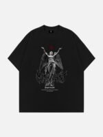 Dark Print T-shirt -1428