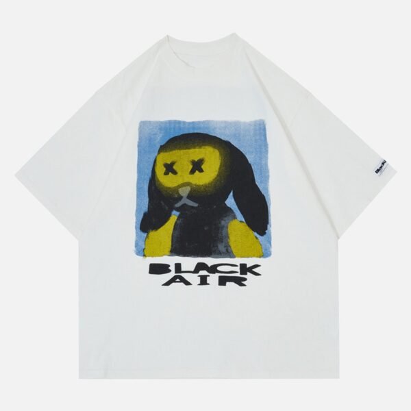 American Cartoon Character Print T-shirt