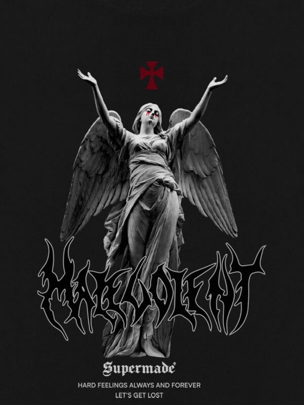 Dark Print T-shirt -1428