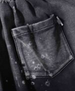 Gradient Letter Embroidery Casual Shorts