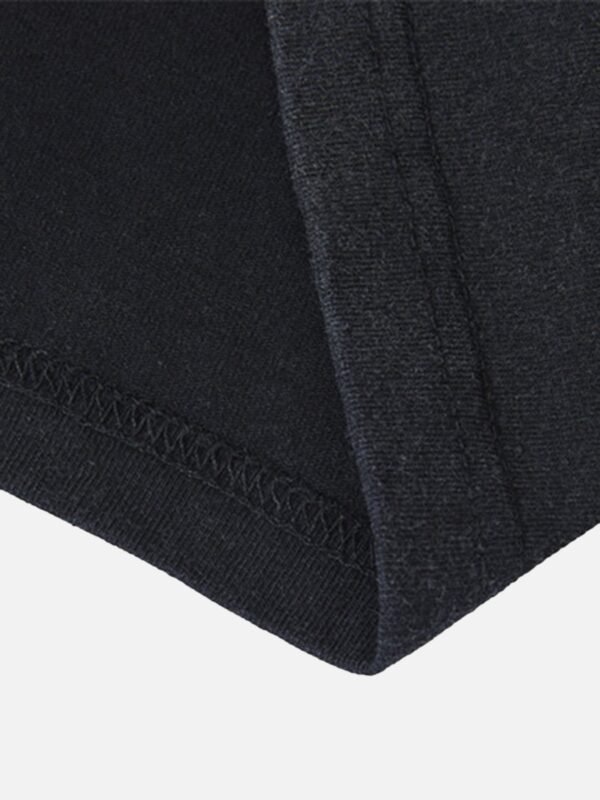 Dark Time Hourglass Print T-shirt